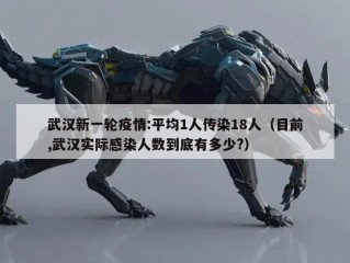 武汉新一轮疫情:平均1人传染18人（目前,武汉实际感染人数到底有多少?）